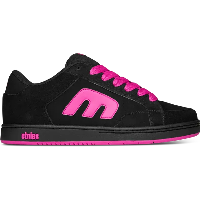 etnies-kingpin-2k-chaussures-skate-black-pink image 1