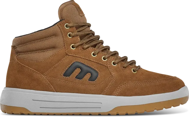 etnies-loot-high-wr-chaussures-skate-marron image 1