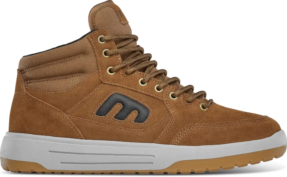 etnies-loot-high-wr-chaussures-skate-marron image 1