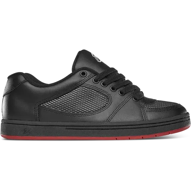 s-accel-chaussures-de-skate-noir-noir-rouge image 1