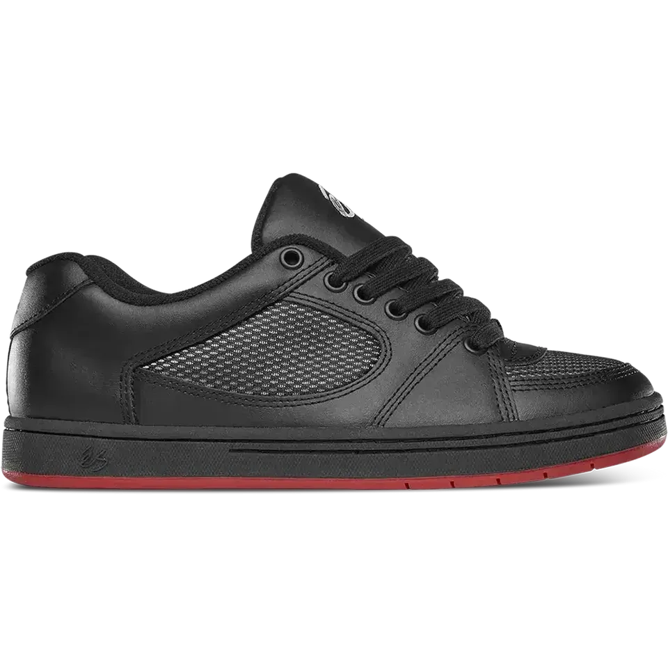 s-accel-chaussures-de-skate-noir-noir-rouge image 1
