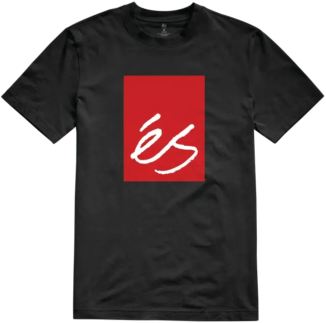 s-main-block-tee-t-shirt-skate-noir image 1