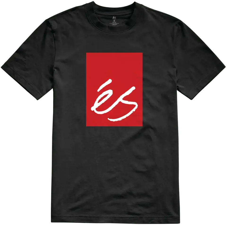 s-main-block-tee-t-shirt-skate-noir image 1