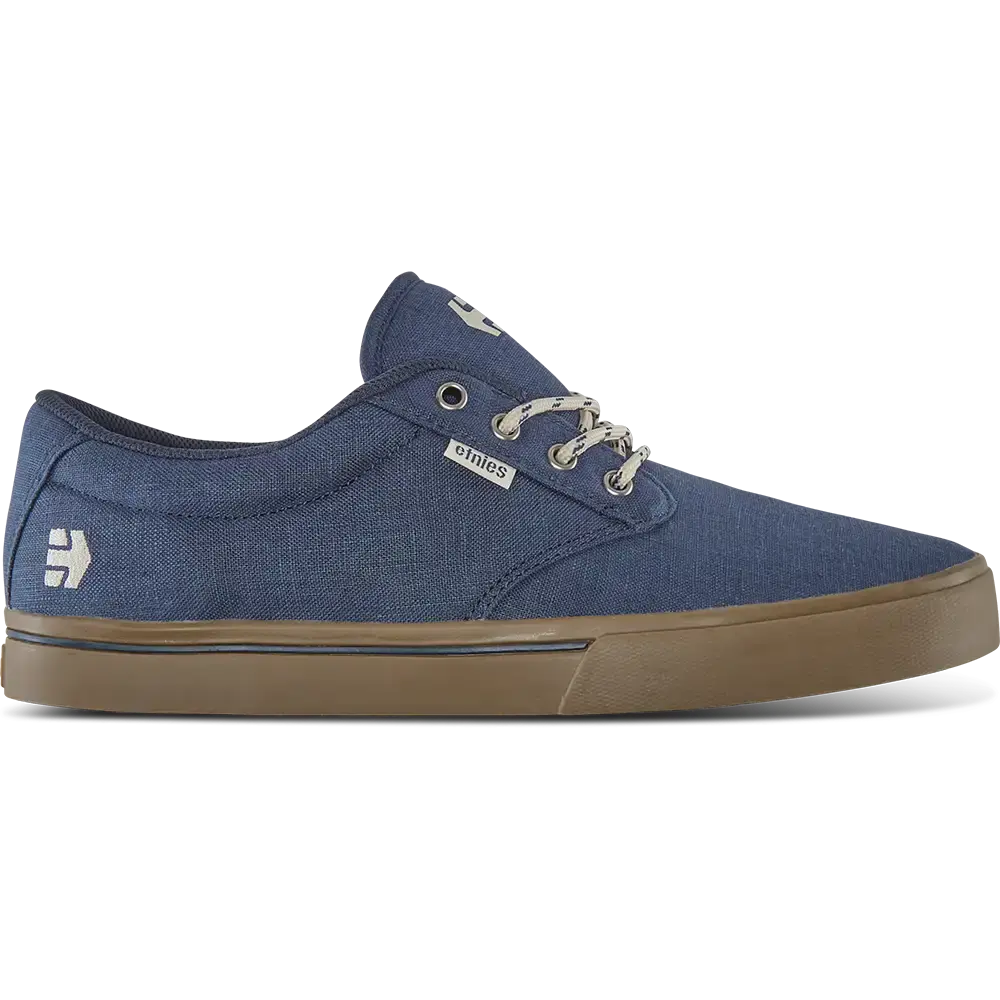 etnies-jameson-2-eco-chaussures-skate-indigo-brut-chanvre image 1