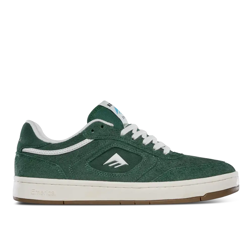 emerica-ksl-iii-chaussures-skate-hunter-green-hairy-suede image 1