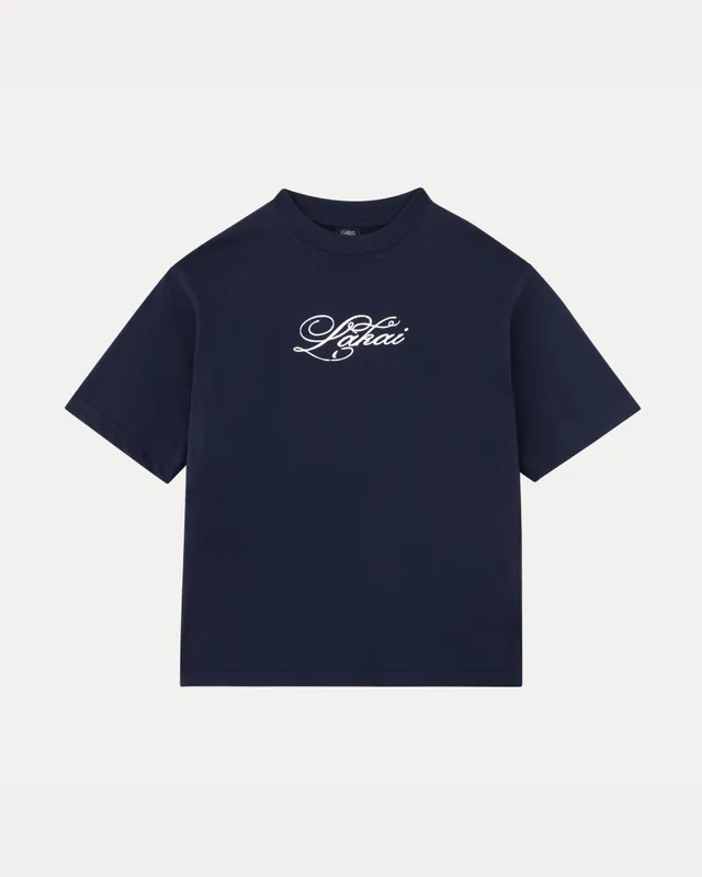 lakai-oversized-signature-tee-navy-blue-t-shirt image 1