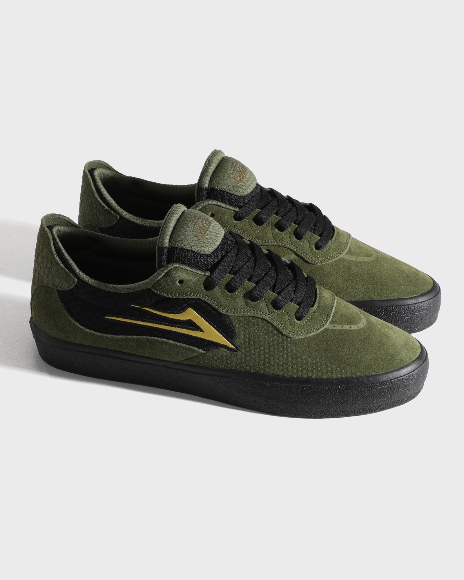 lakai-essex-chaussure-skate-black-gator-gold image 2