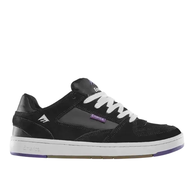 emerica-mute-chaussure-de-skate-black-white-gum image 1