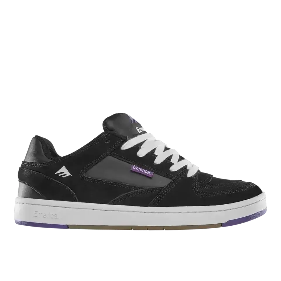 emerica-mute-chaussure-de-skate-black-white-gum image 1