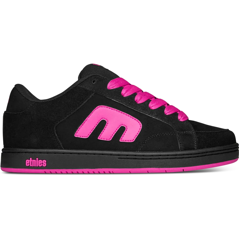etnies-kingpin-2k-chaussures-skate-black-pink image 1