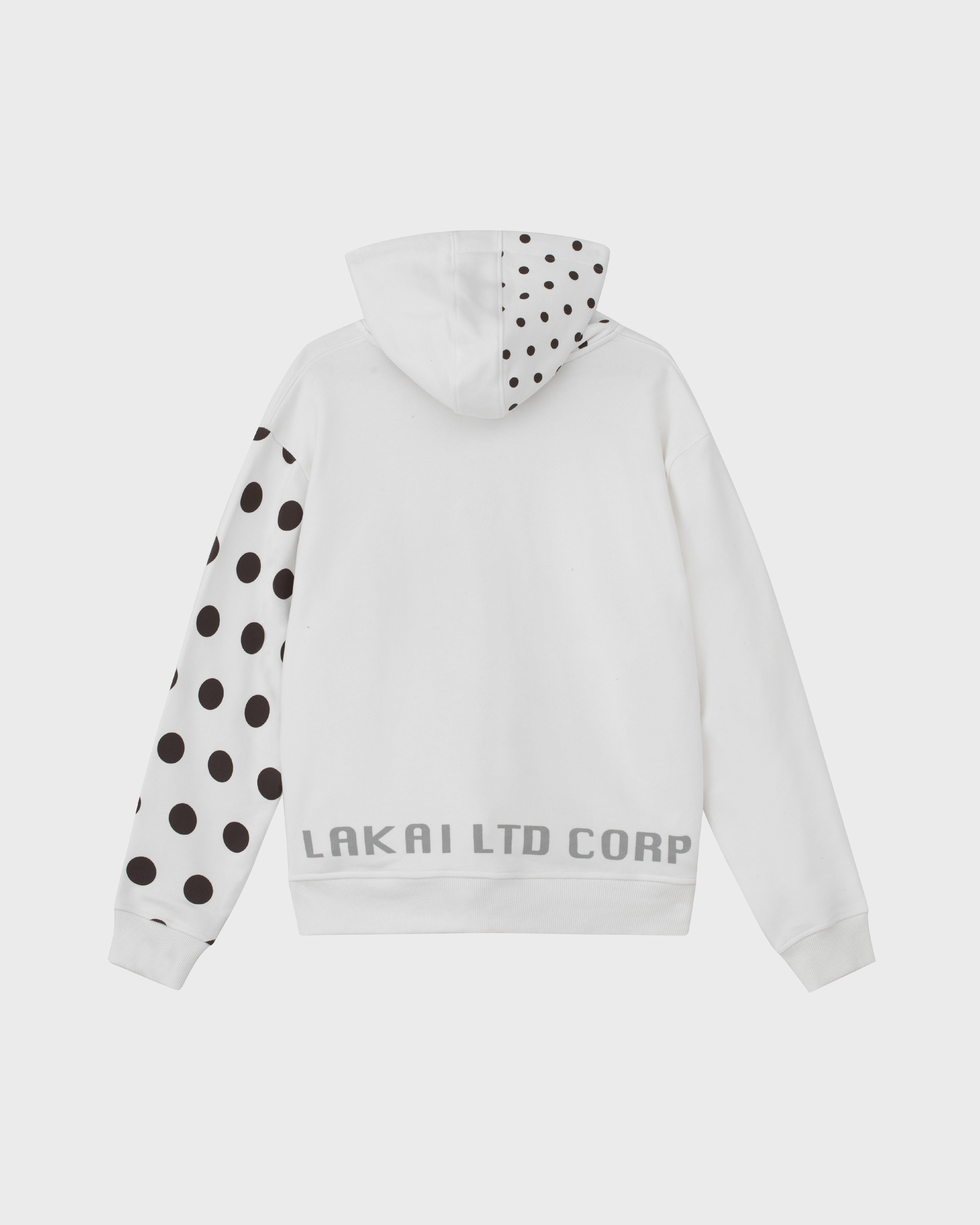 lakai-polka-zip-up-hoodie-white image 2
