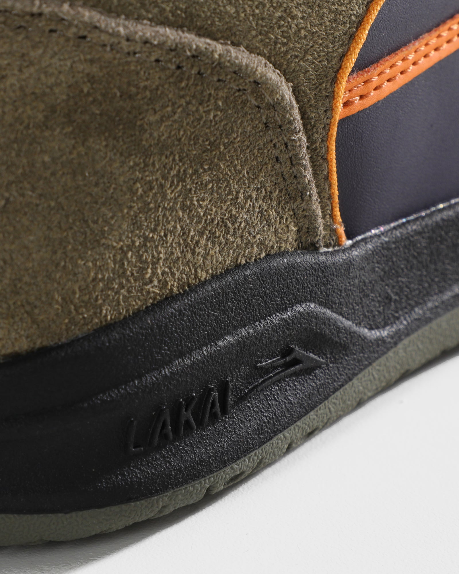lakai-telford-low-chaussure-skate-ivy-graystone-orange image 4