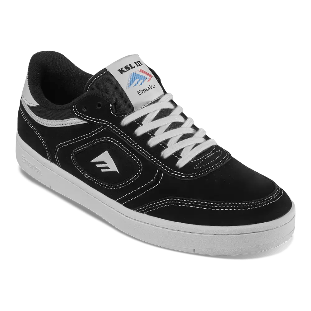 emerica-ksl-iii-chaussures-skate-black-white-su-de-exclusive image 4