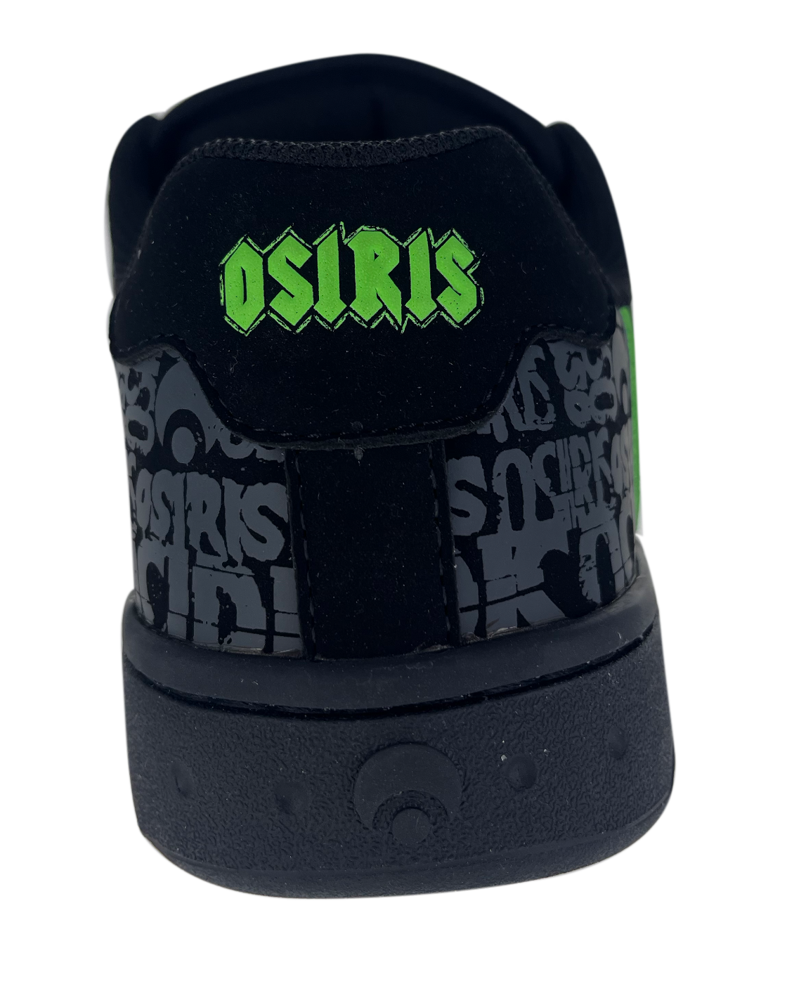 osiris-troma-alt-sneakers-skate-homme-black-black-green image 3
