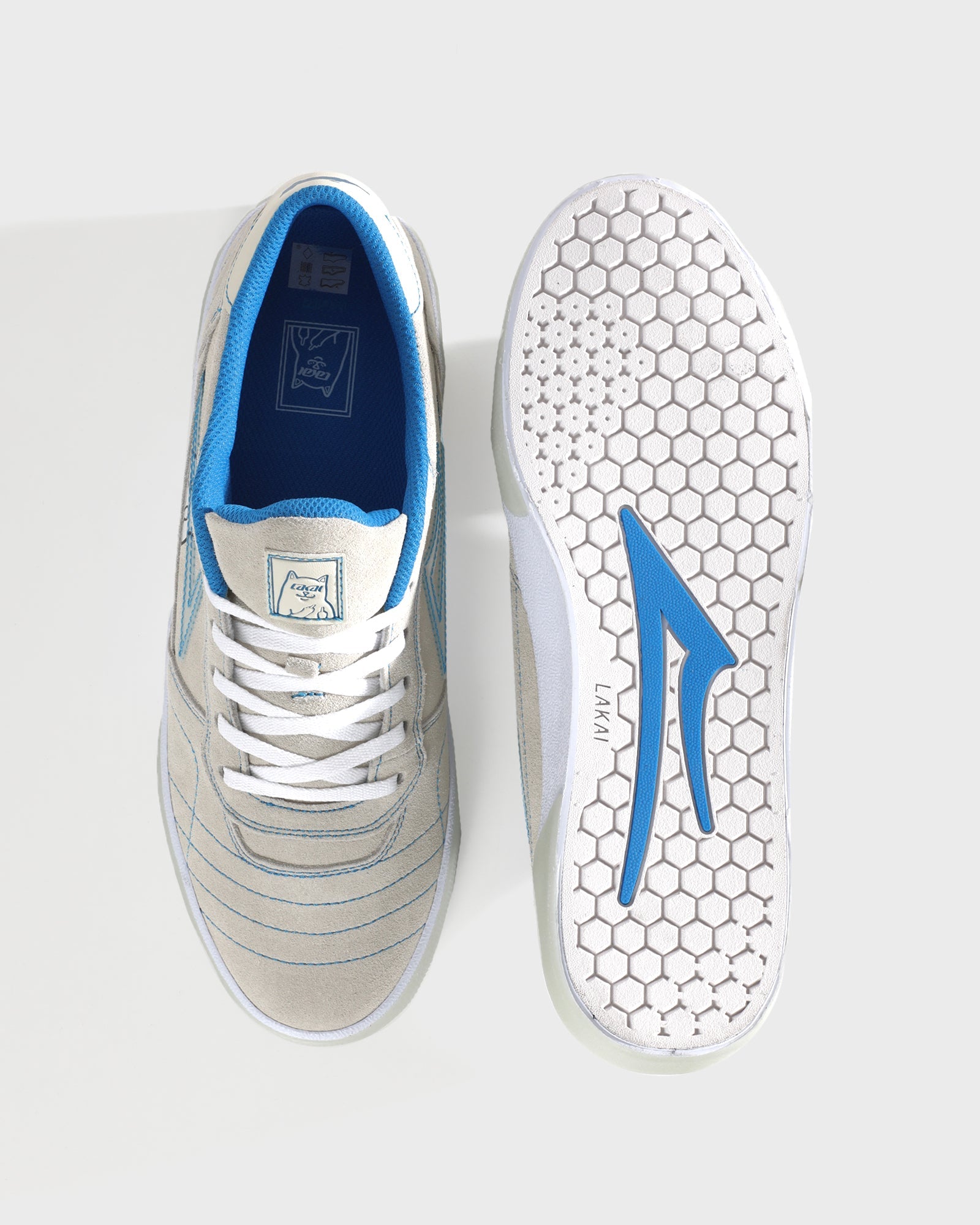 lakai-cambridge-x-ripndip-lord-nermal-chaussures-de-skate-gris image 4