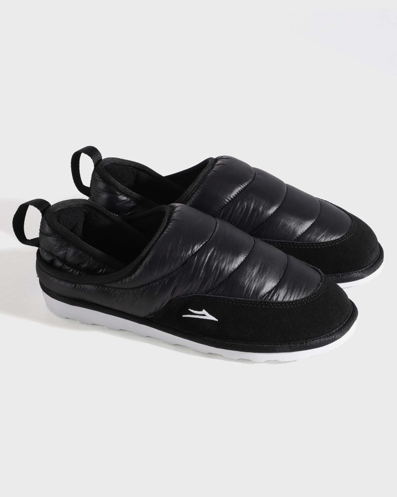 lakai-owen-slipper-claquette-skate-black-polyester image 2