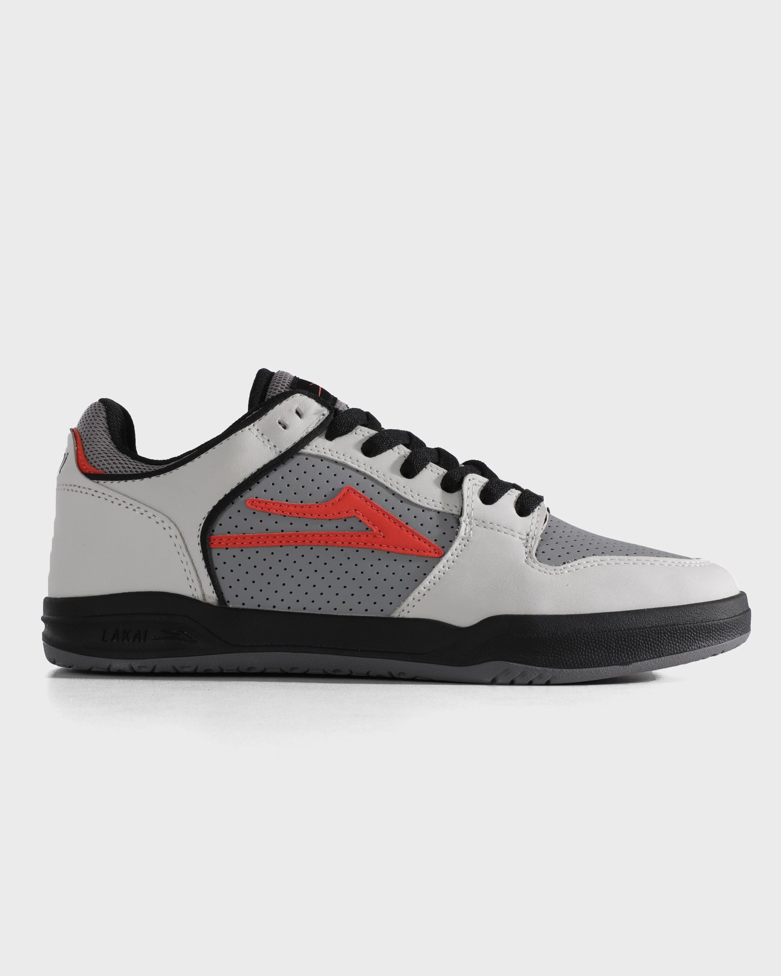 lakai-telford-low-chaussures-skate-white-dove-coral image 1