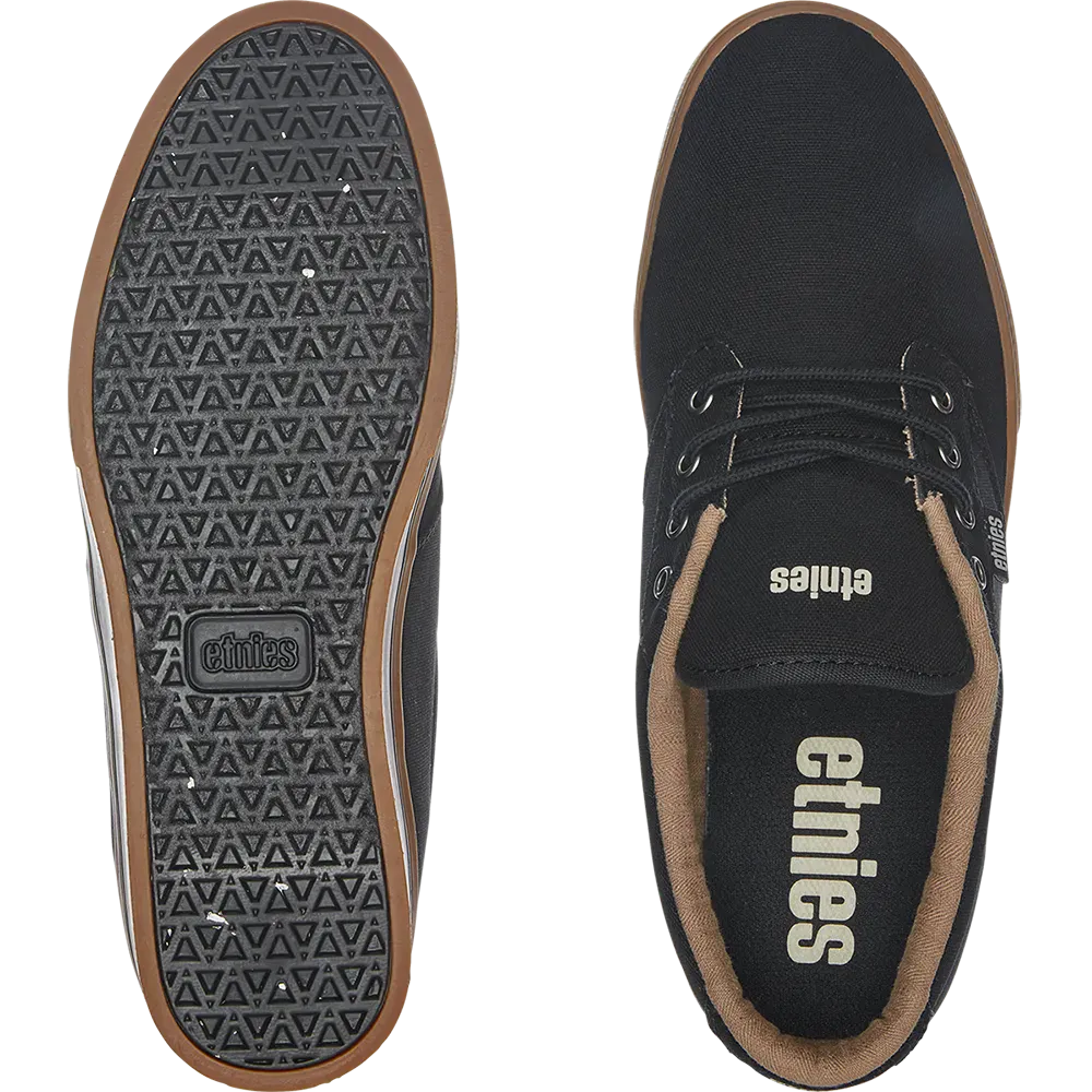 etnies-jameson-2-eco-chaussures-skate-low-top-black-silver-gum image 2