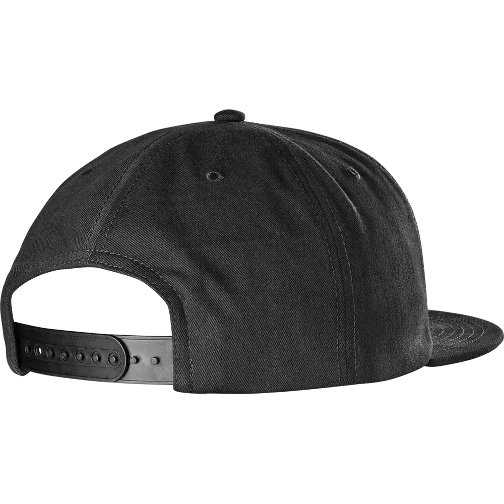 etnies-wordmark-embroidery-snapback-casquette-black image 2