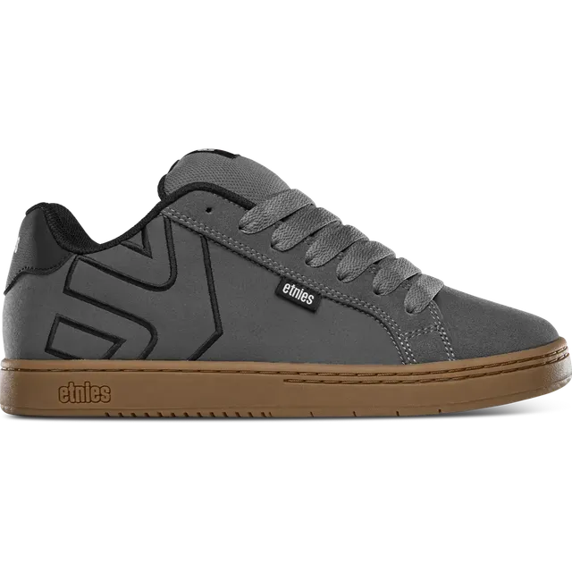 etnies-fader-chaussures-de-skate-gris-fonc-noir image 1