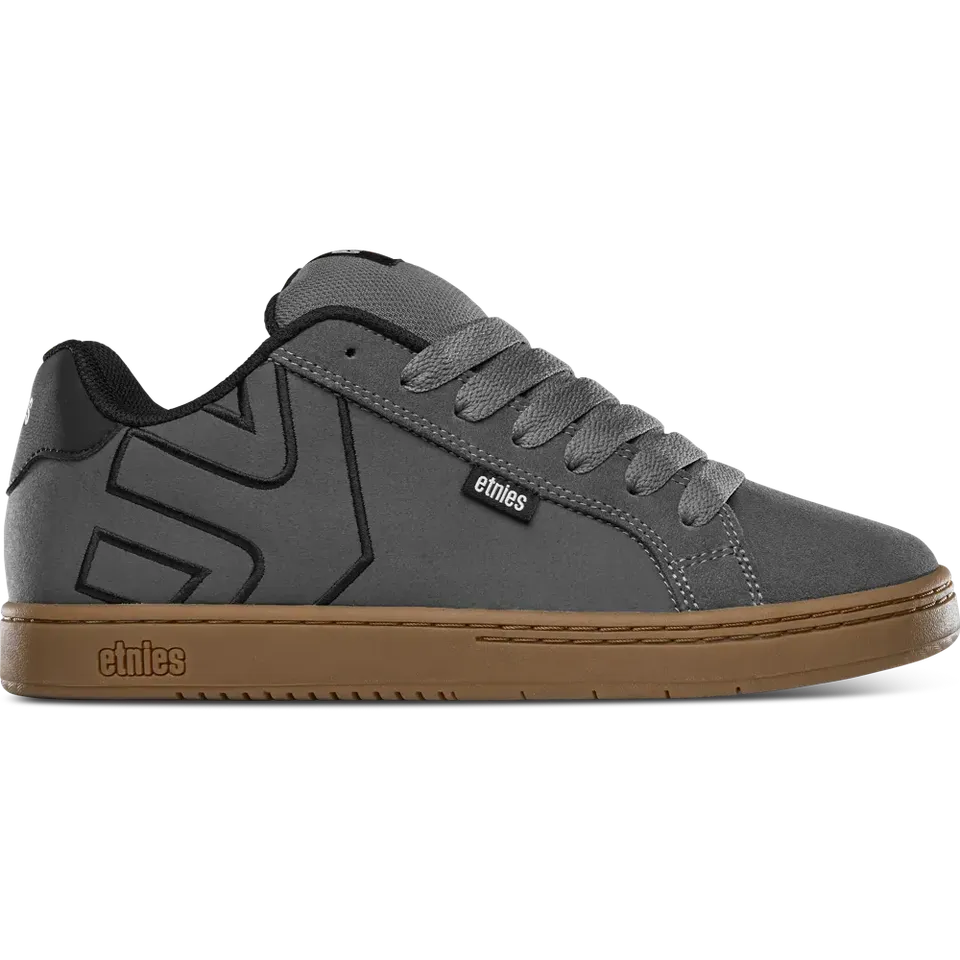 etnies-fader-chaussures-de-skate-gris-fonc-noir image 1