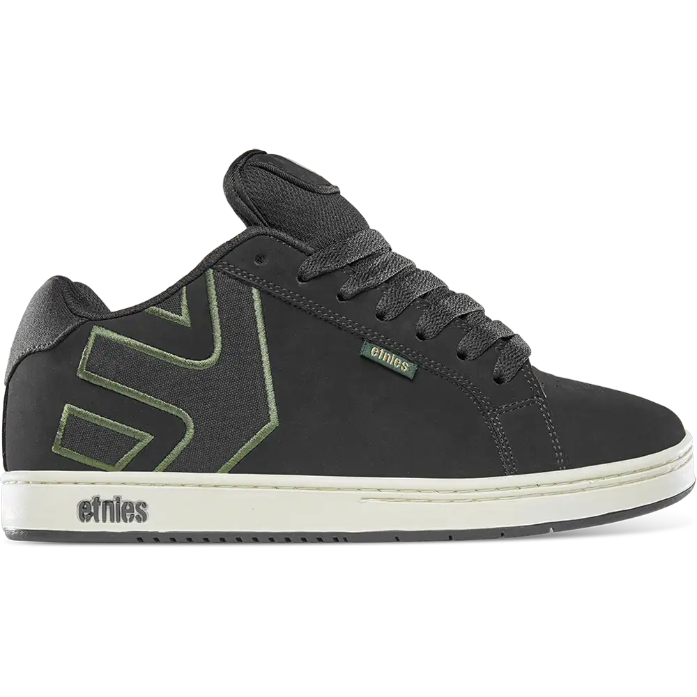 etnies-fader-chaussures-de-skate-noir-vert image 1