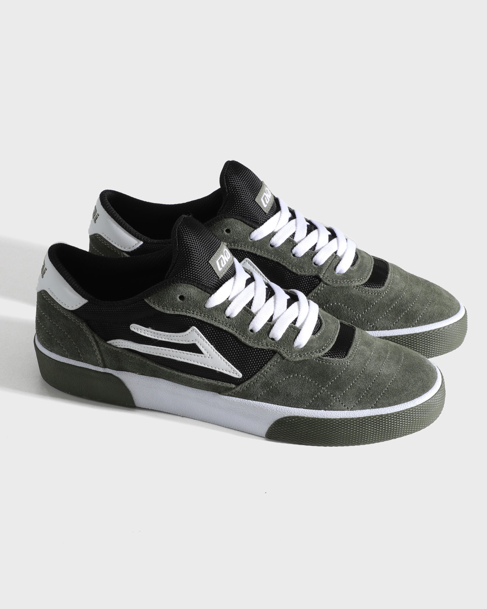 lakai-cambridge-covert-chaussures-de-skate-vert-noir-blanc image 2