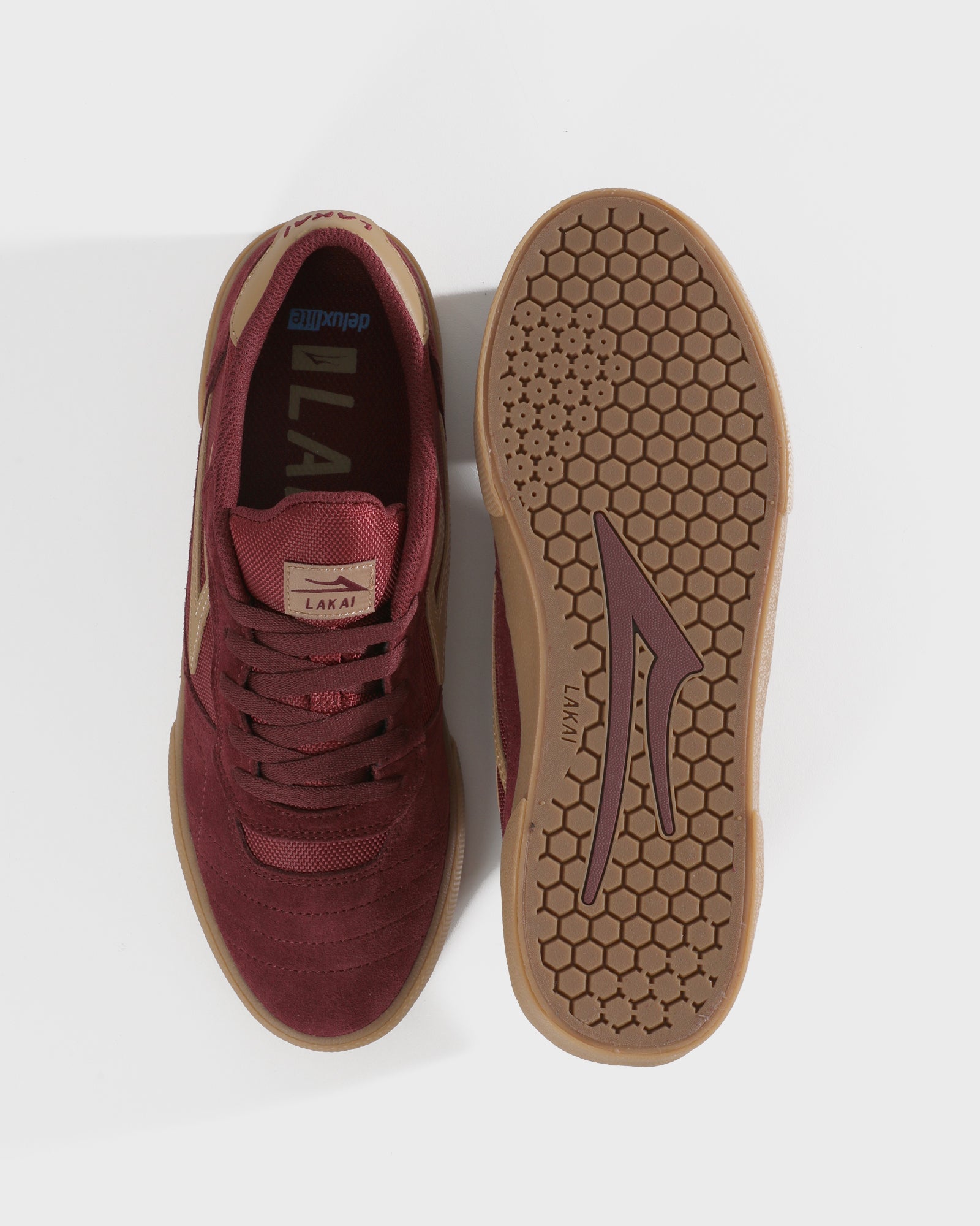 lakai-cambridge-burgundy-suede image 3