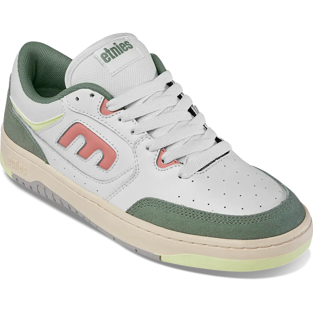 etnies-loot-chaussures-skate-vert-blanc-jaune image 4