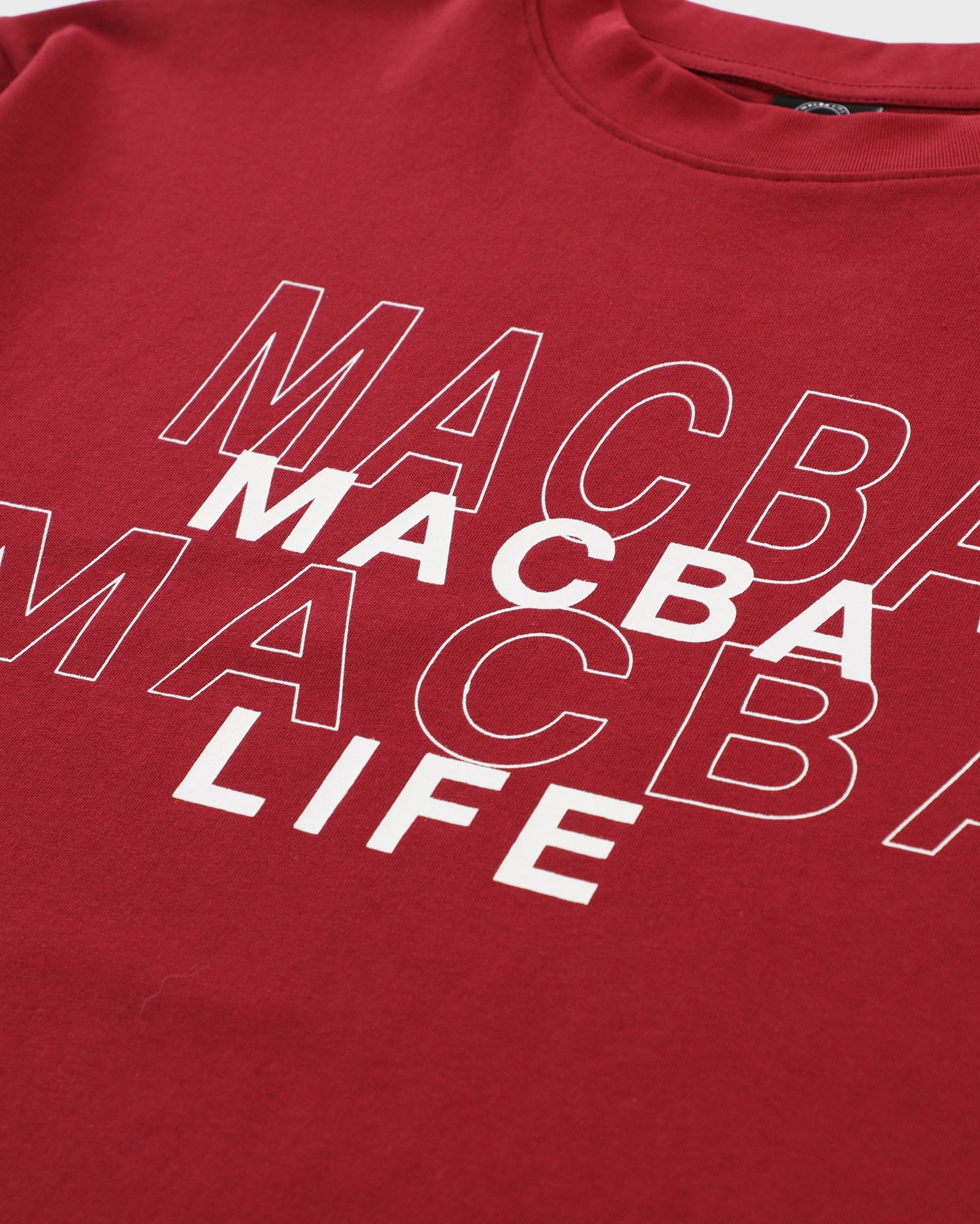 lakai-macbalife-ss-t-shirt-rouge image 4