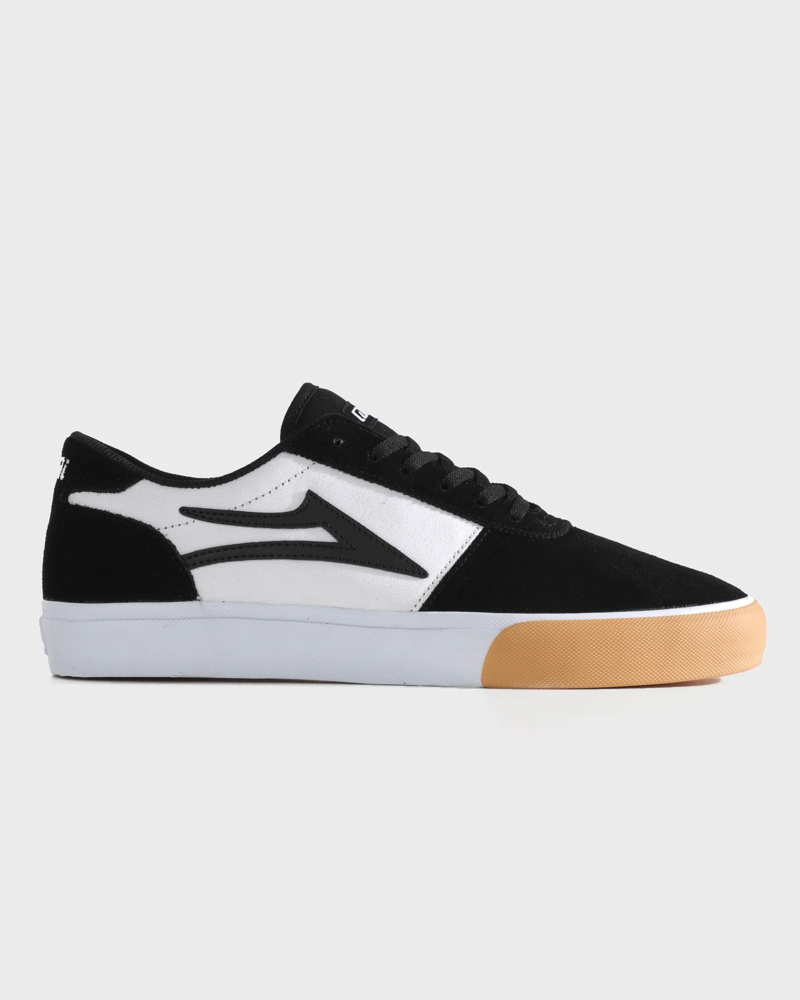 lakai-manchester-chaussures-de-skate-noir-blanc-gum-toe image 1