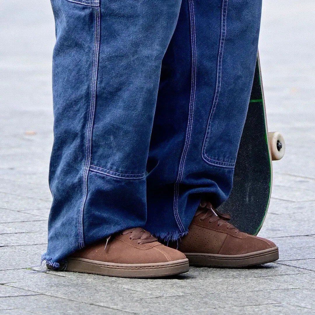etnies-scam-chaussure-skate-heritage-marron-gomme image 8