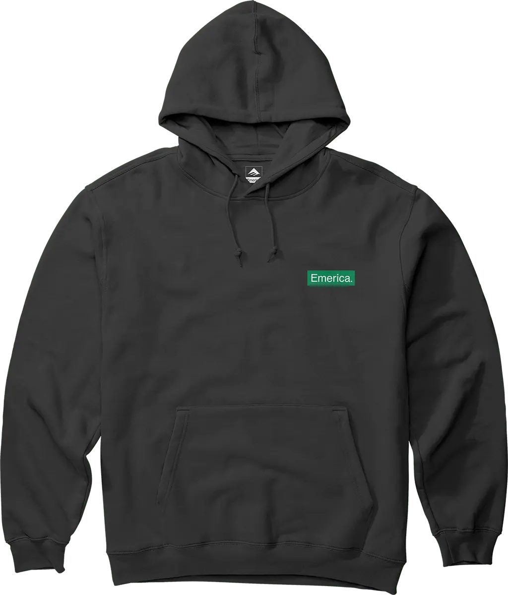emerica-pure-triangle-sweat-capuche-noir-10-oz image 1