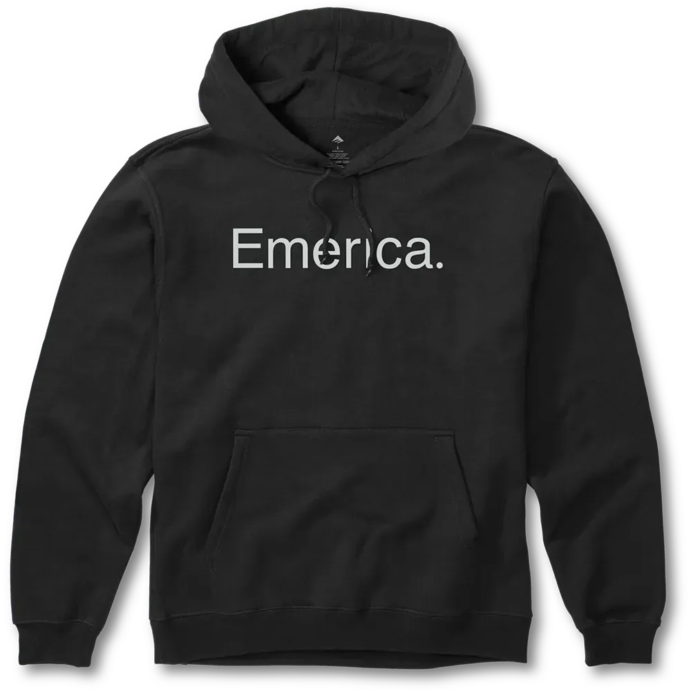 emerica-pure-logo-pullover-sweat-skate-noir image 1