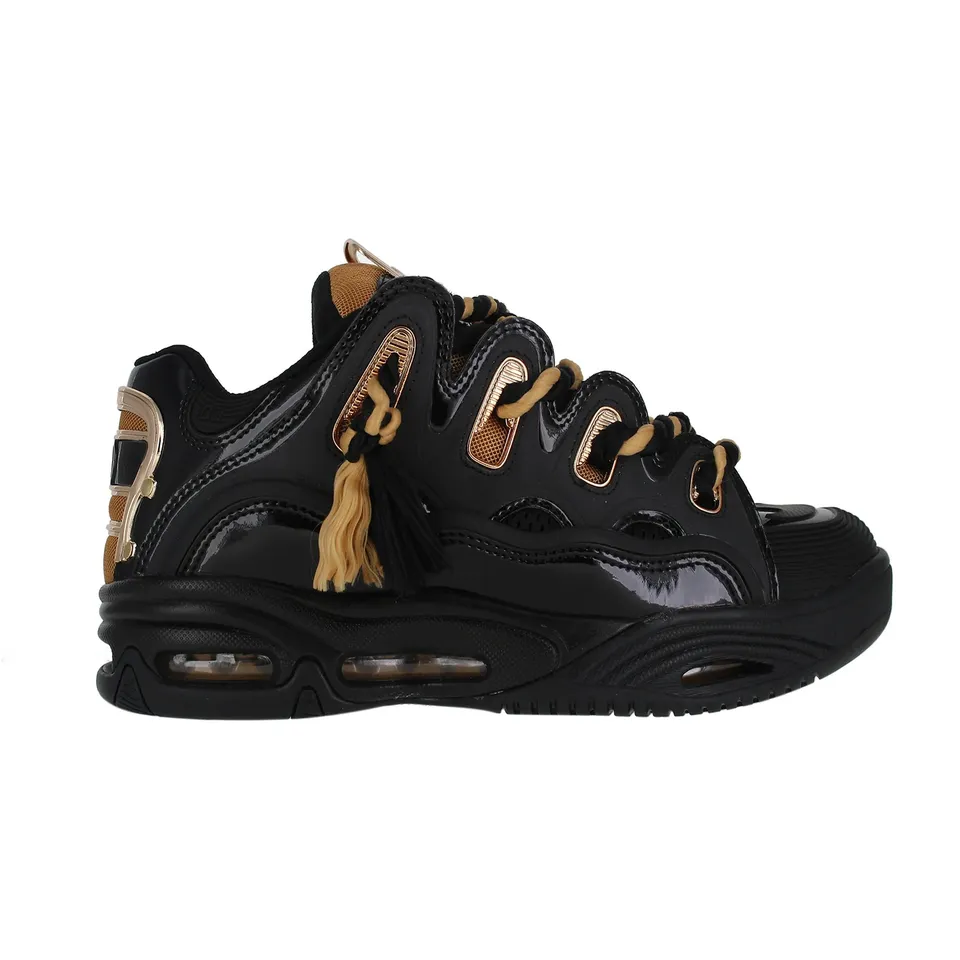 osiris-d3-2001-25-years-sneakers-skate-homme-black-gold image 1