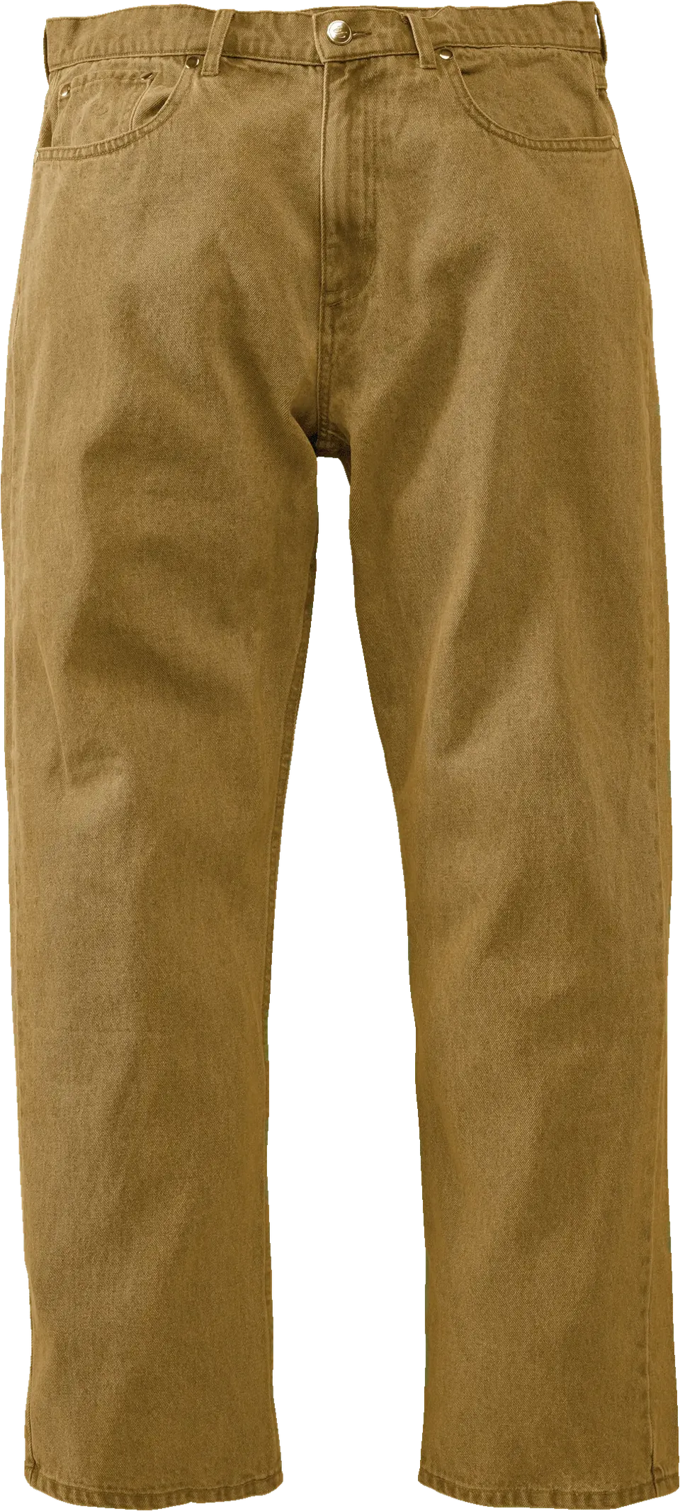 s-baggy-denim-pant-jean-baggy-marron image 1