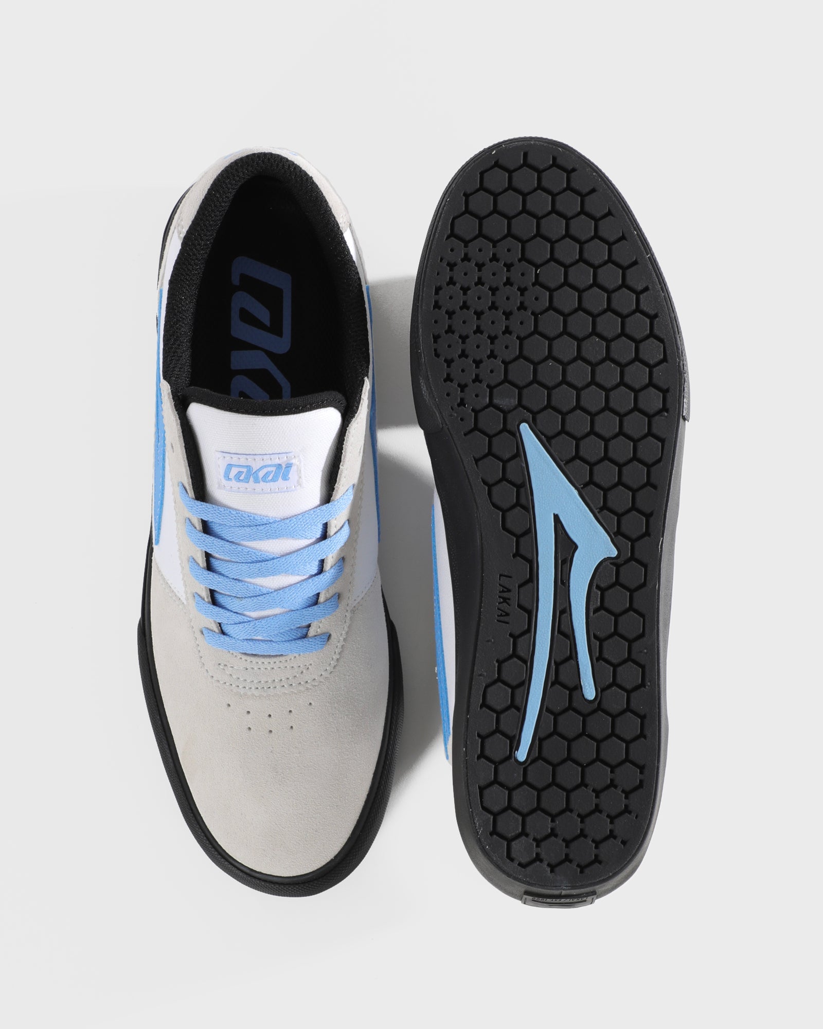 lakai-manchester-chaussures-de-skate-white-black-sky image 3