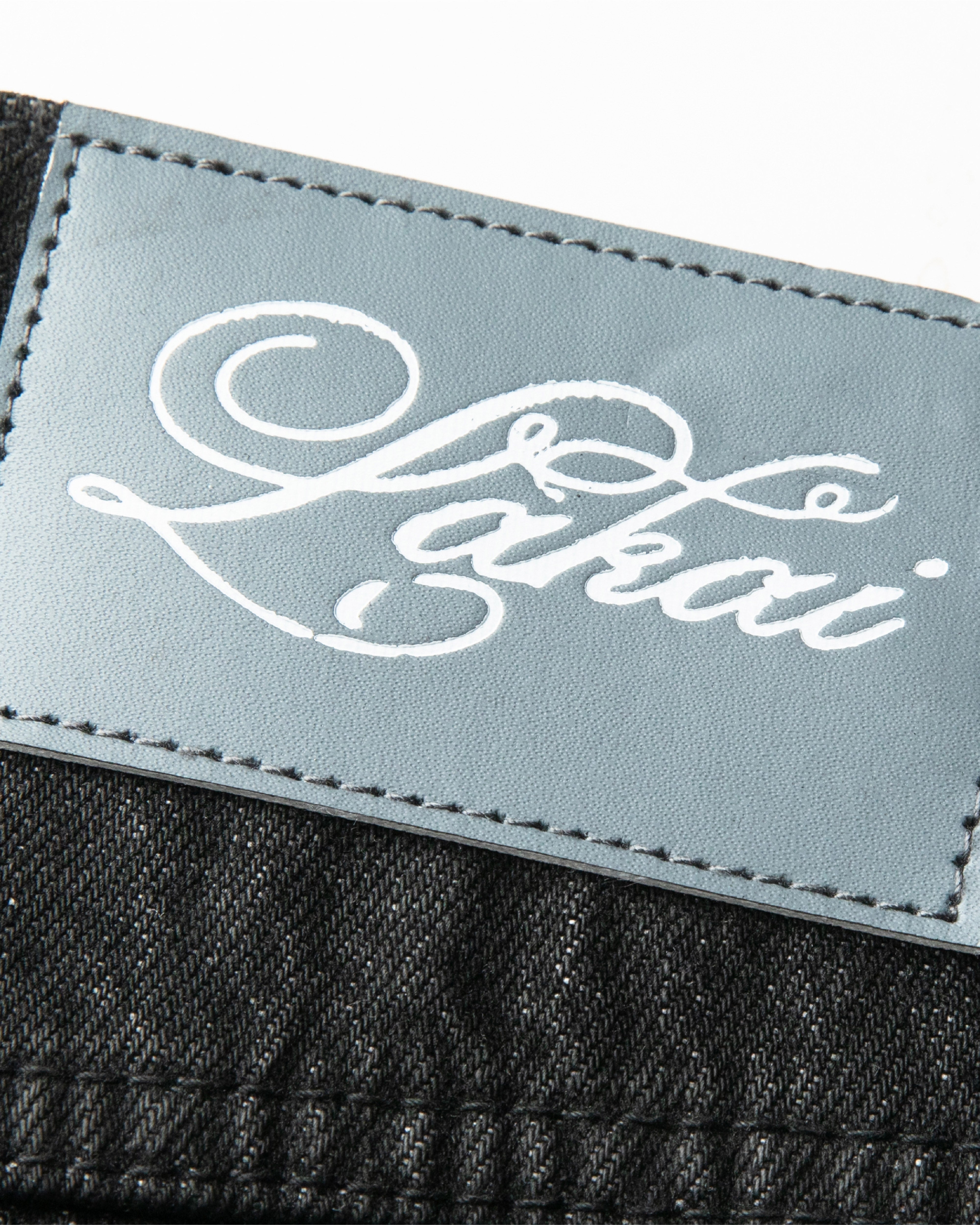 lakai-waxed-bootcut-denims-jean-skate-black image 3