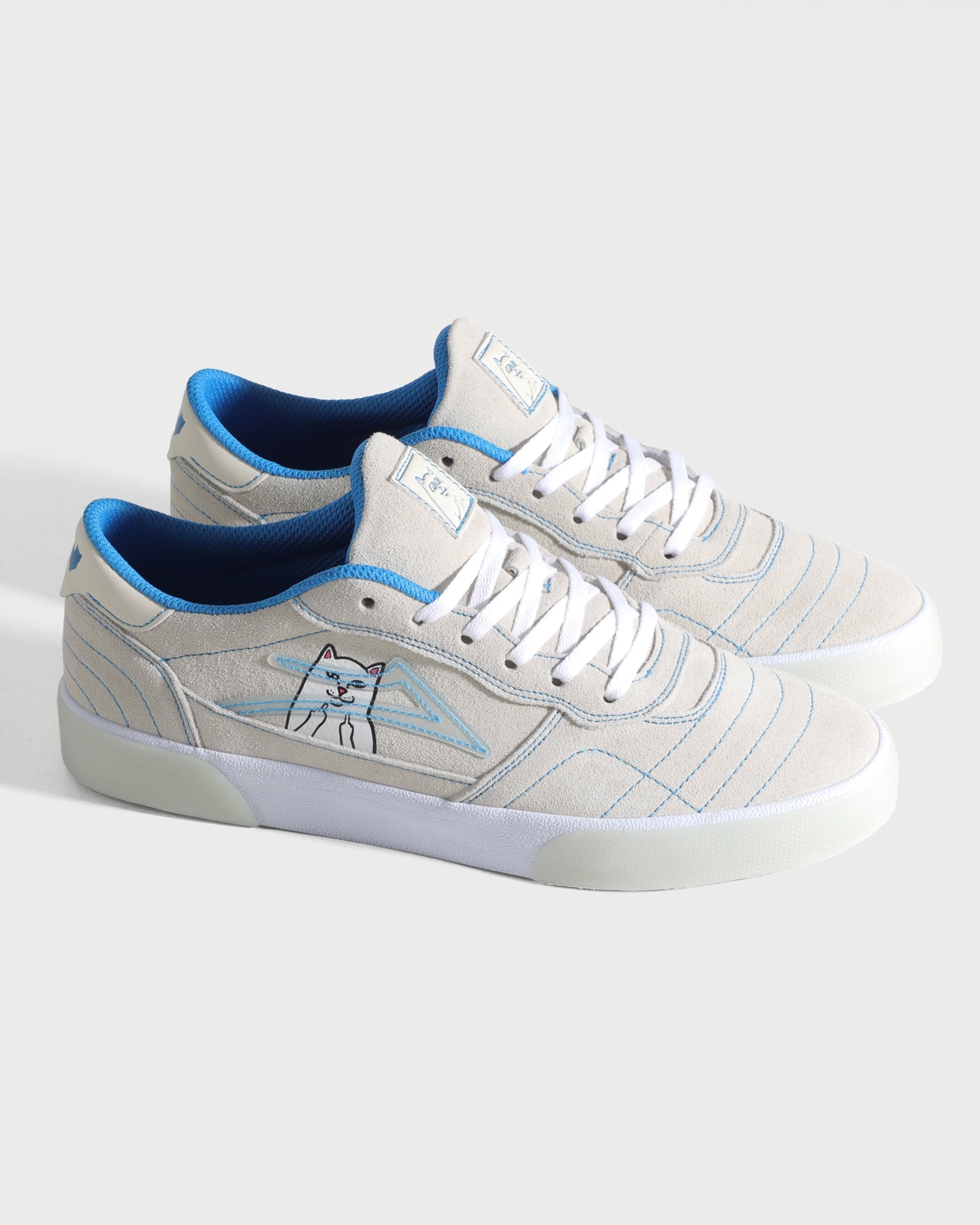 lakai-cambridge-x-ripndip-lord-nermal-chaussures-de-skate-gris image 2