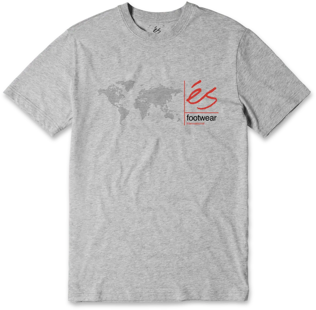 s-digi-map-tee-gris-chin-t-shirt-skate-coton-jersey image 1