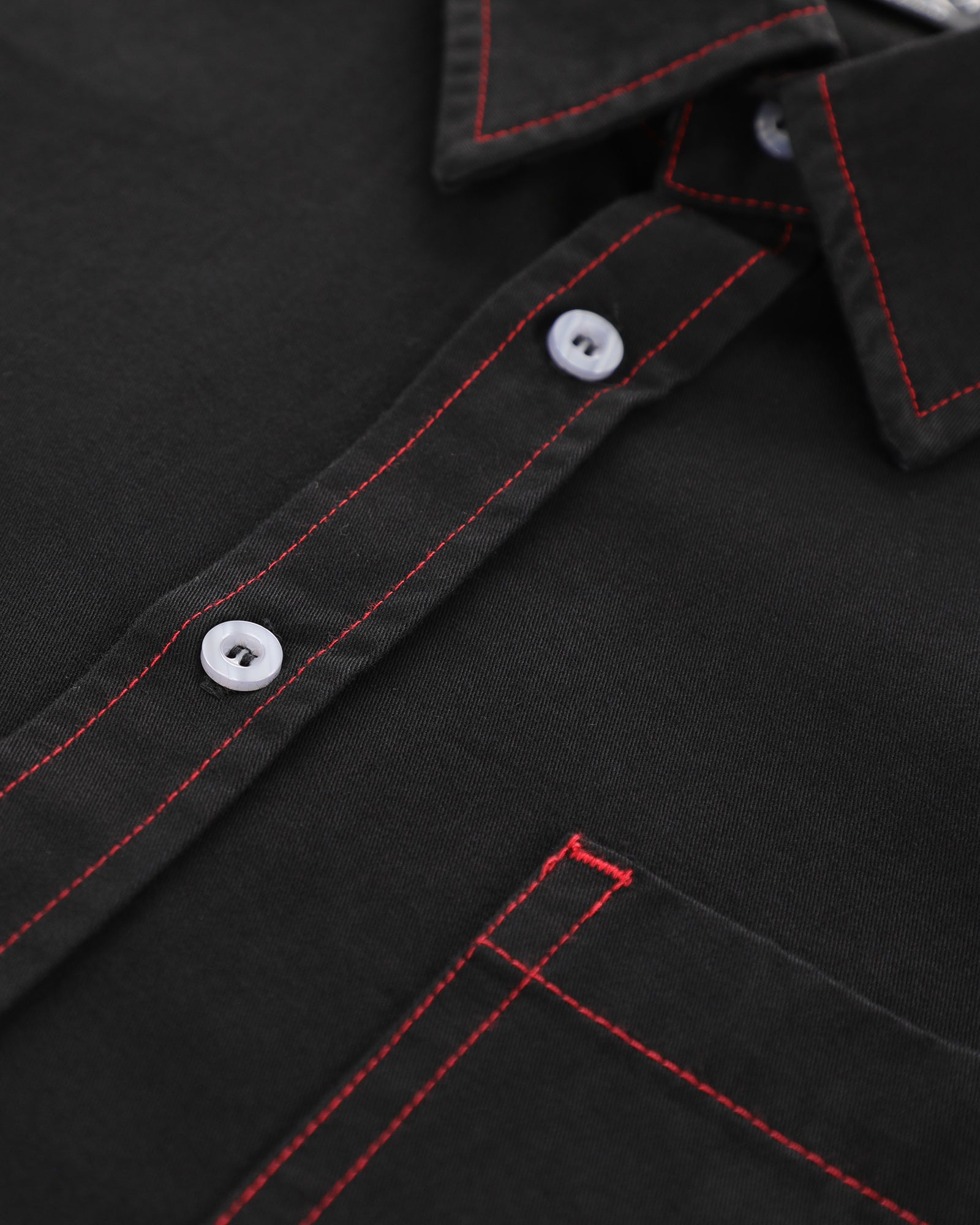 lakai-heavyweight-chemise-boutonn-e-noir image 8