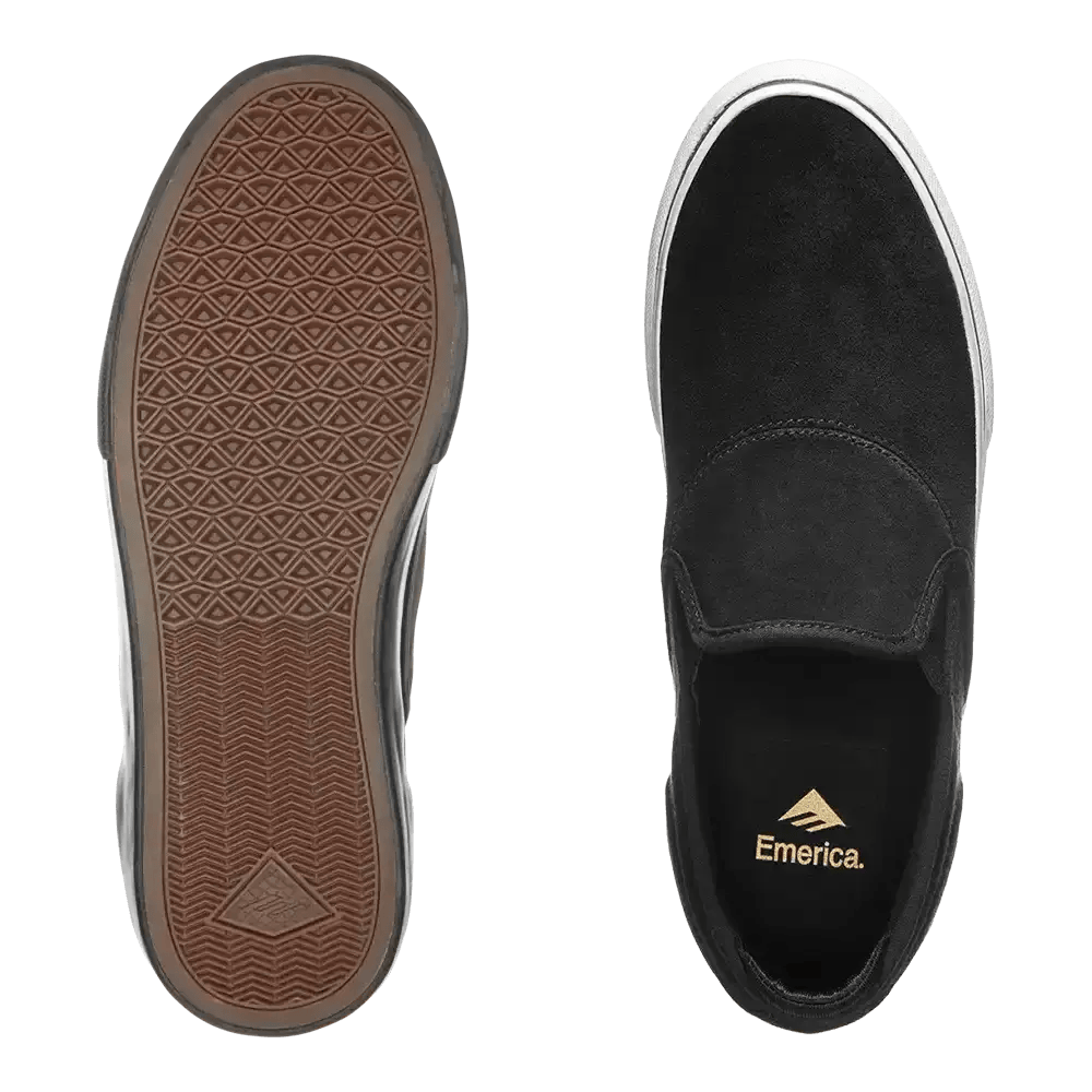 emerica-wino-g6-slip-on-chaussures-skate-black-white-gold image 3