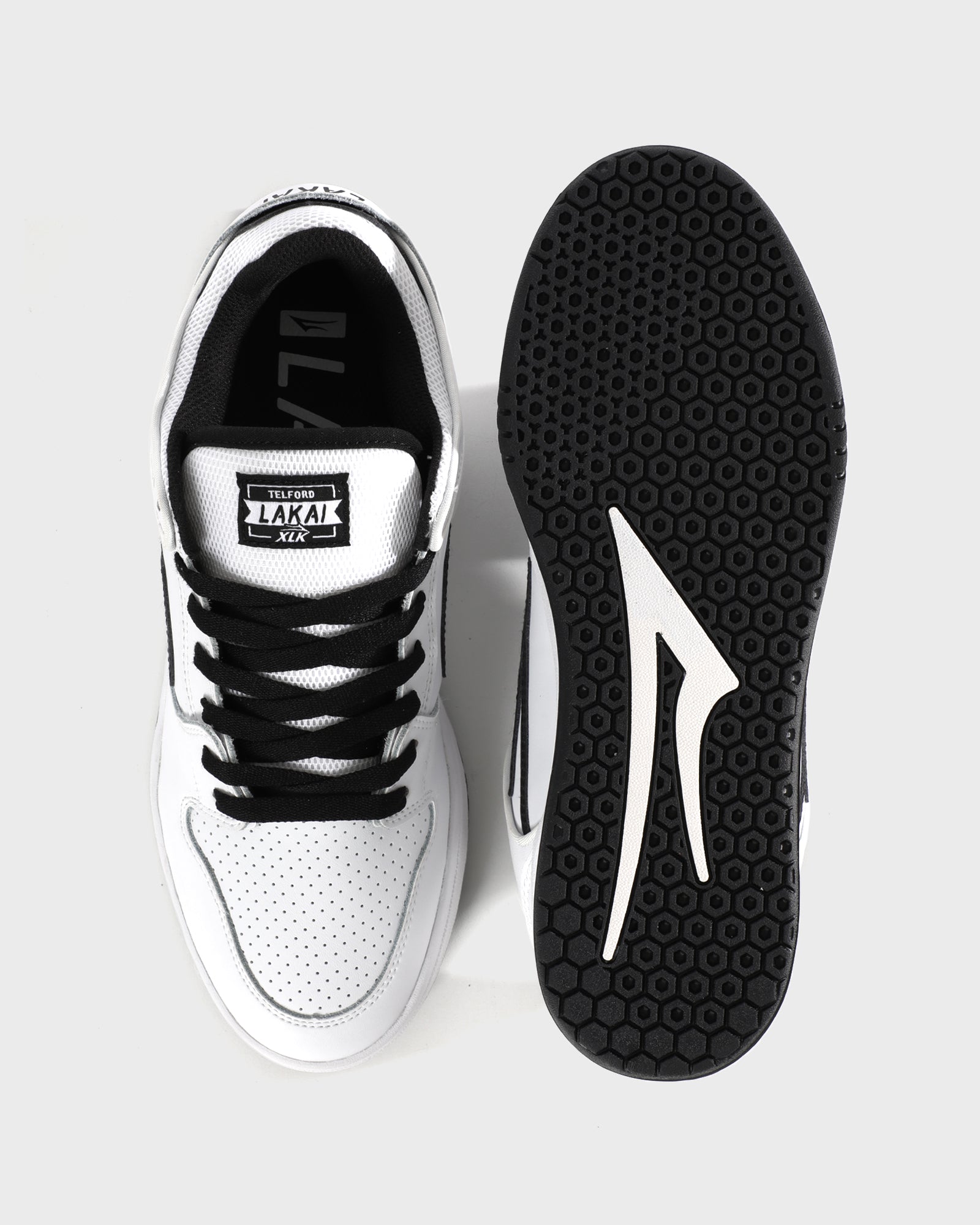 lakai-telford-low-white-black-leather image 3