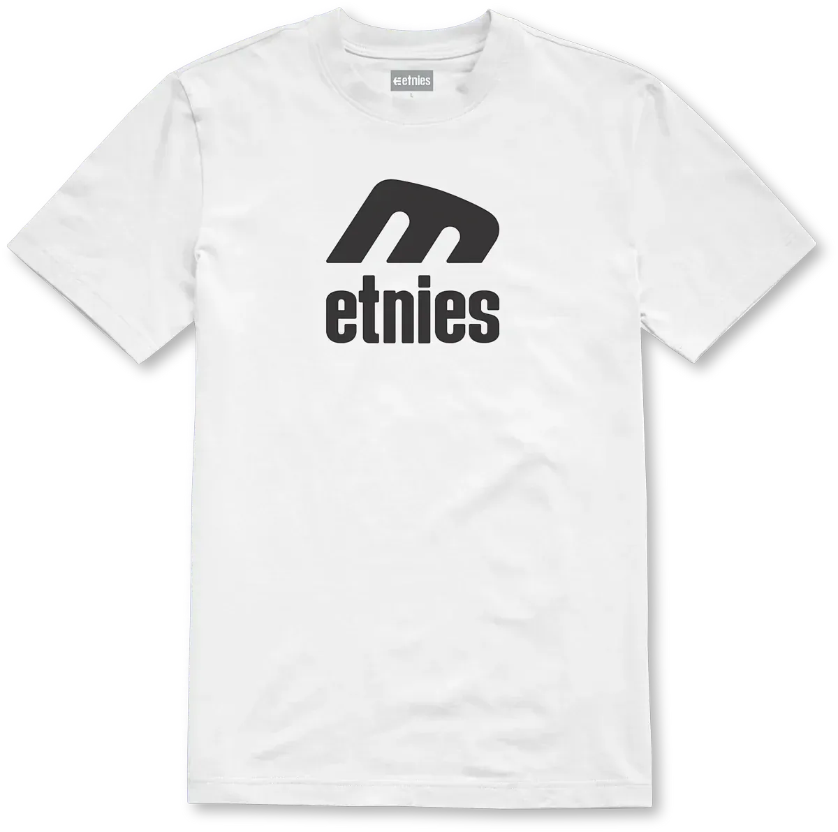 etnies-icon-e-tee-t-shirt-skate-blanc image 1